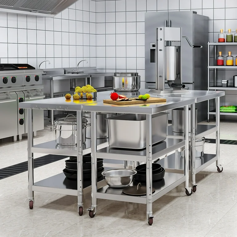 چگونه از زنگ زدگی میز های استیل جلوگیری کنیم؟